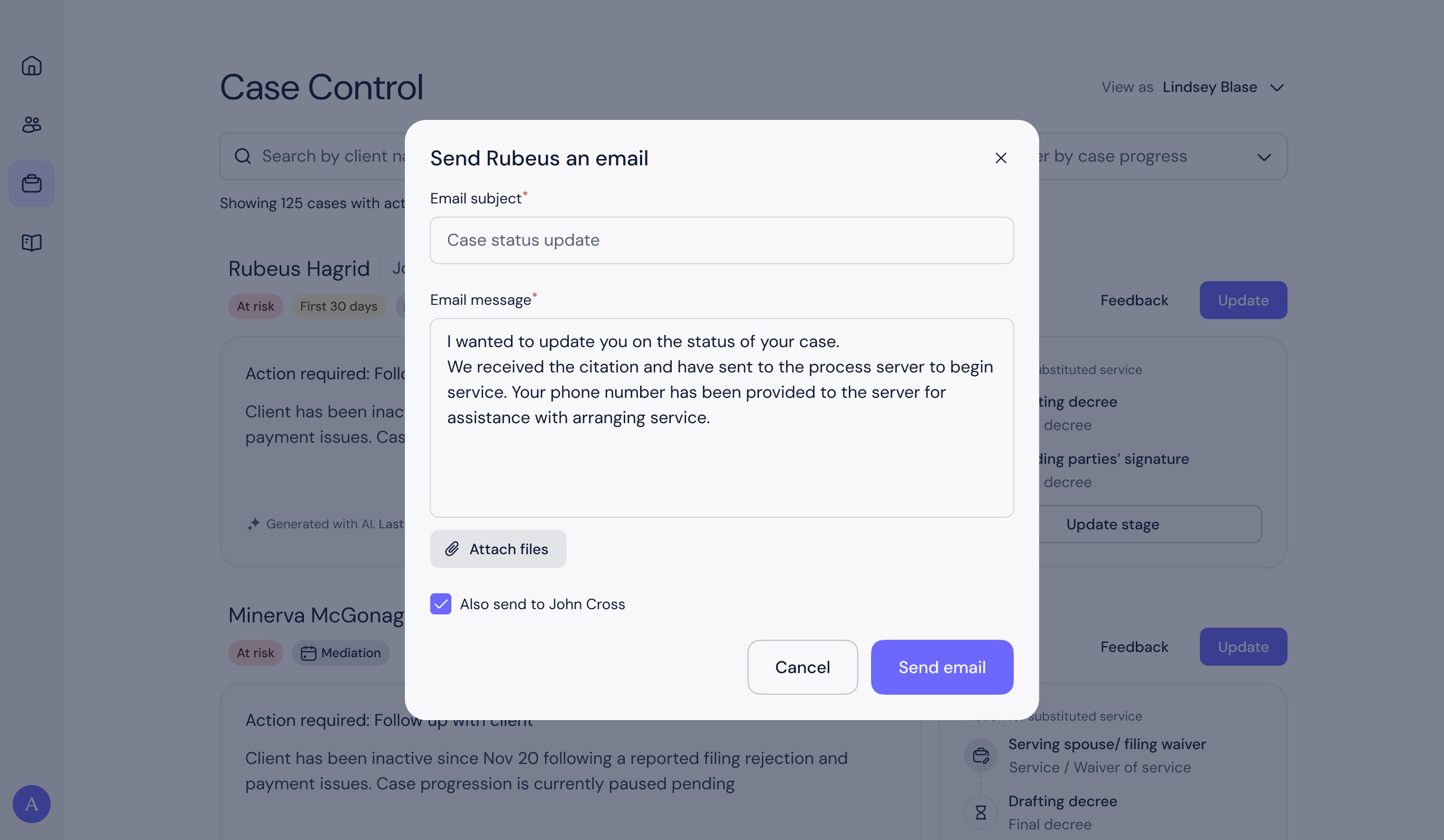 Email client