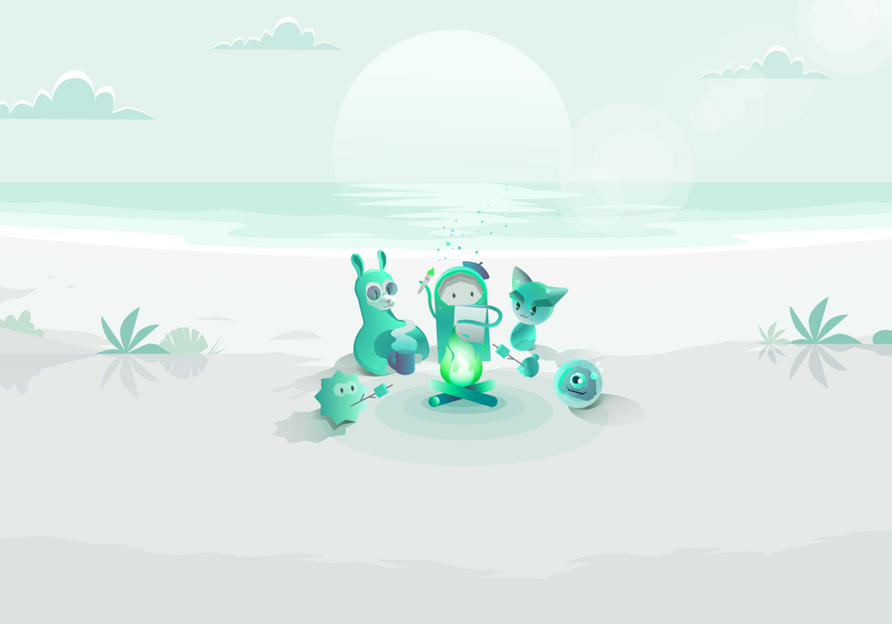 Empty state, light theme